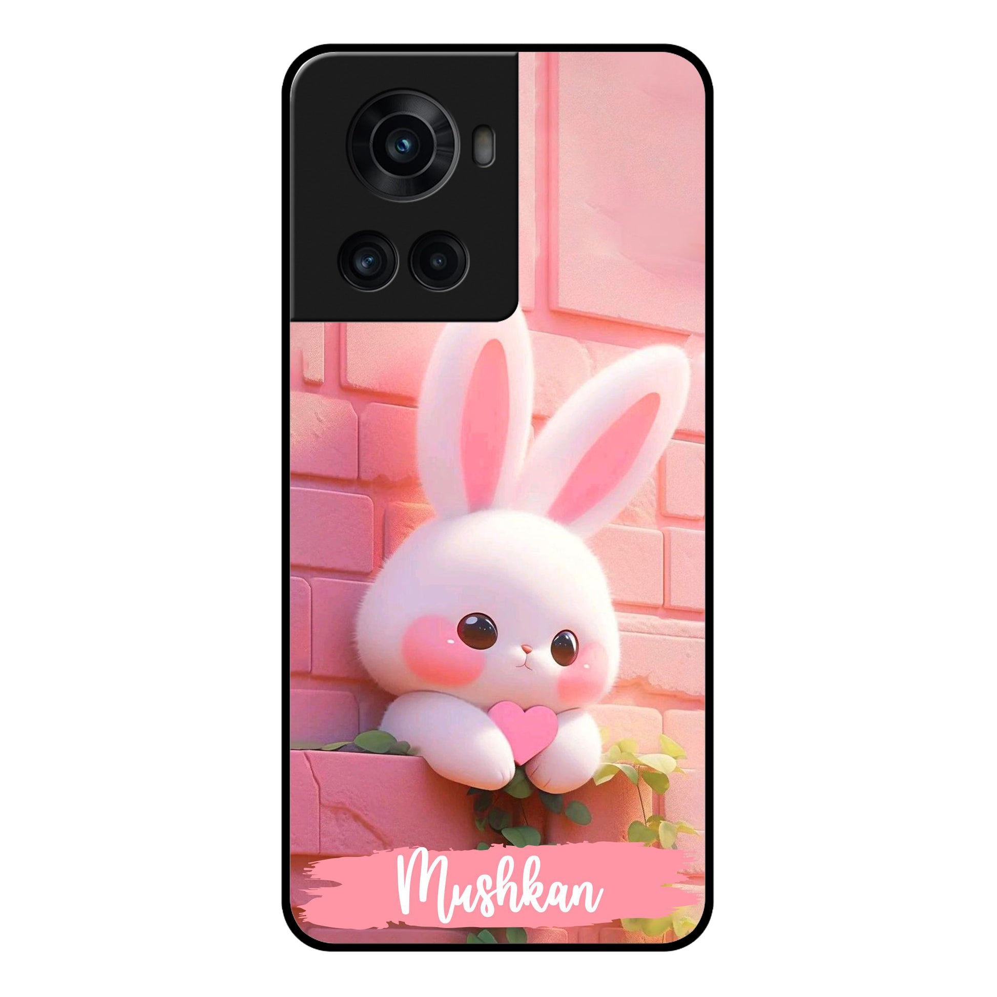 Bunny Glossy Metal Case Cover For OnePlus ShopOnCliQ