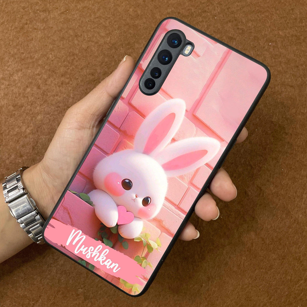 Bunny Glossy Metal Case Cover For OnePlus - ShopOnCliQ
