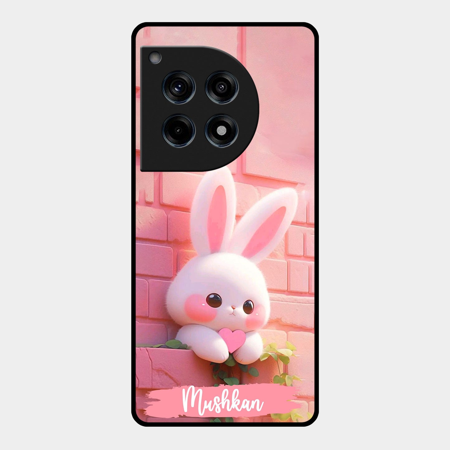 Bunny Glossy Metal Case Cover For OnePlus ShopOnCliQ