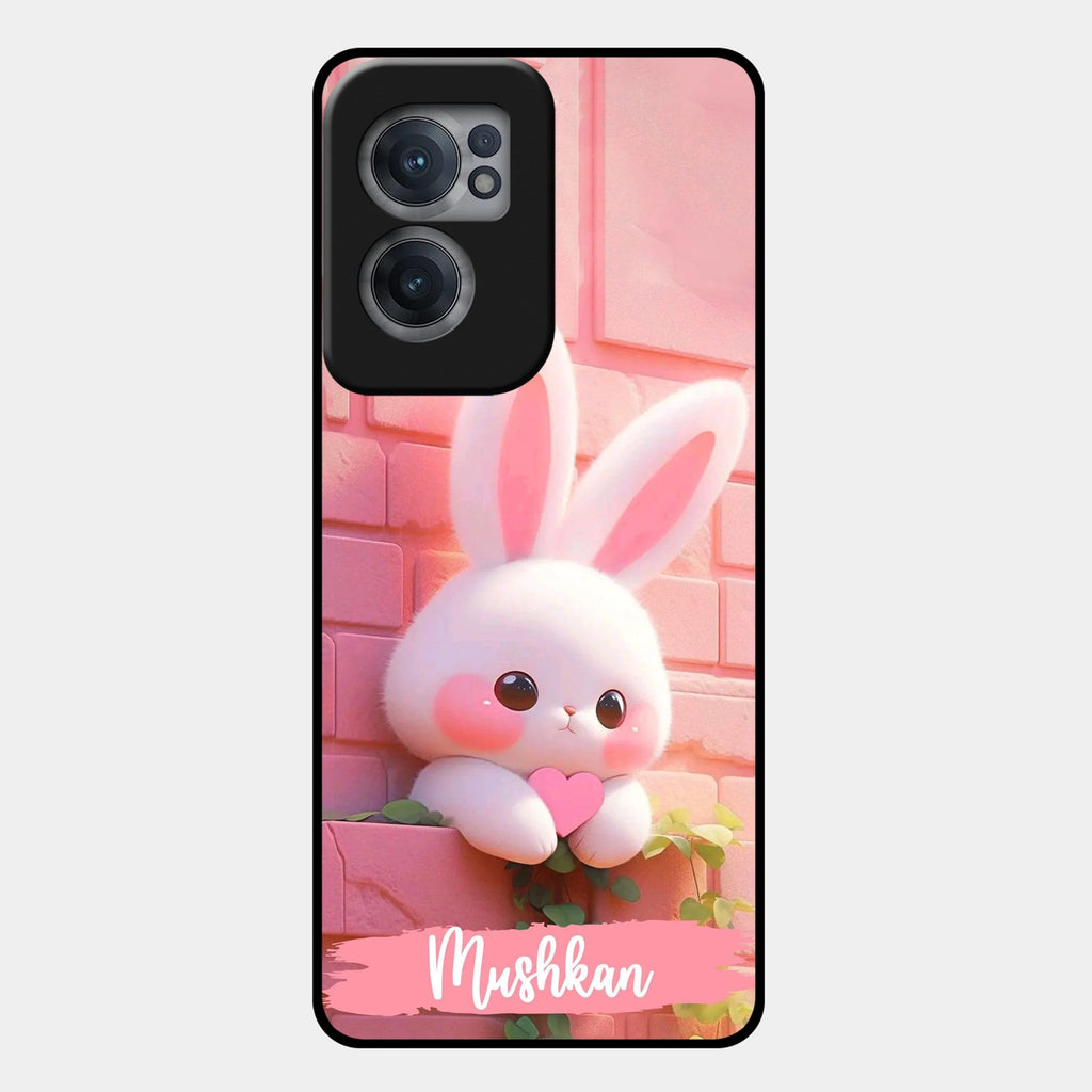 Bunny Glossy Metal Case Cover For OnePlus - ShopOnCliQ