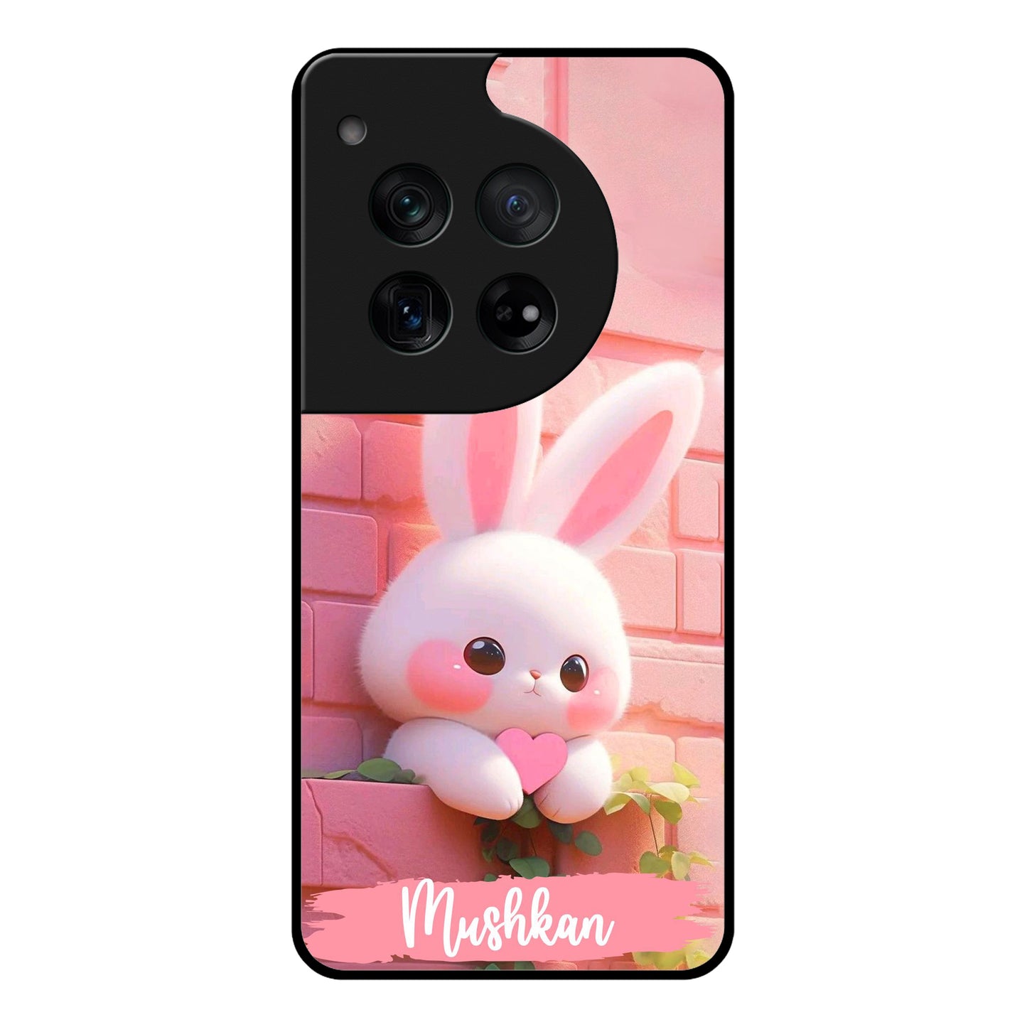 Bunny Glossy Metal Case Cover For OnePlus ShopOnCliQ