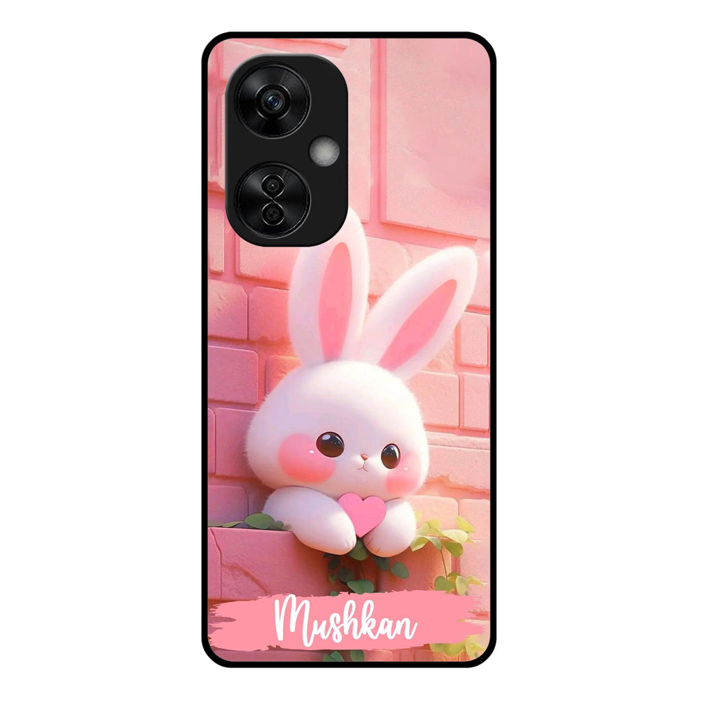 Bunny Glossy Metal Case Cover For OnePlus - ShopOnCliQ