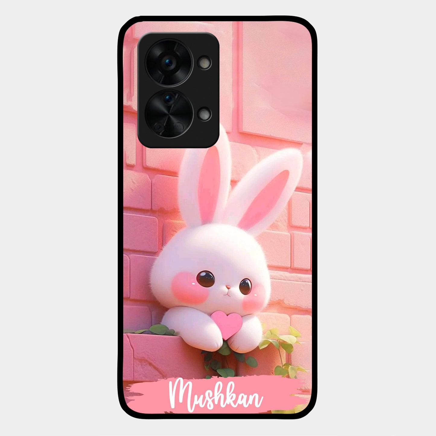 Bunny Glossy Metal Case Cover For OnePlus ShopOnCliQ