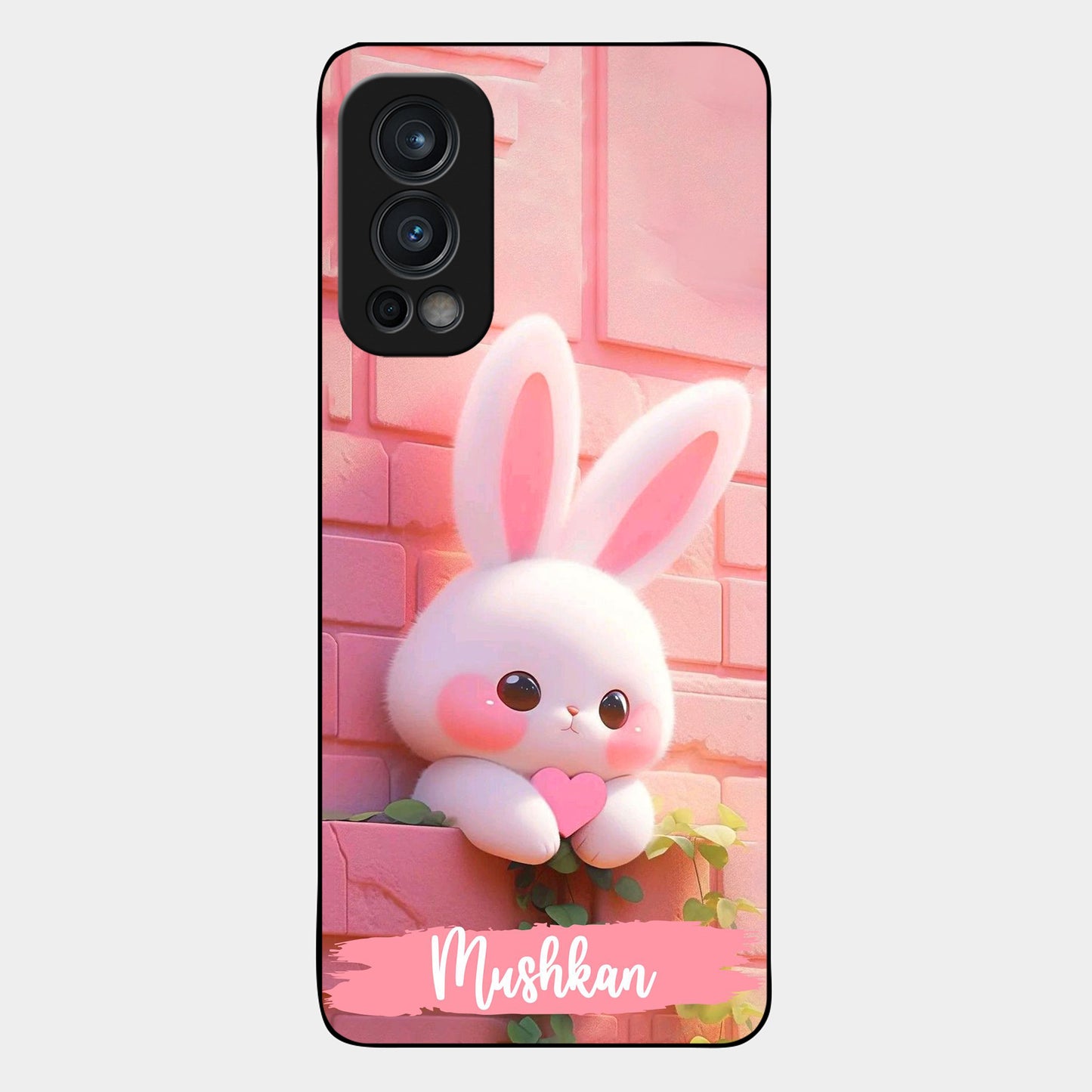 Bunny Glossy Metal Case Cover For OnePlus ShopOnCliQ