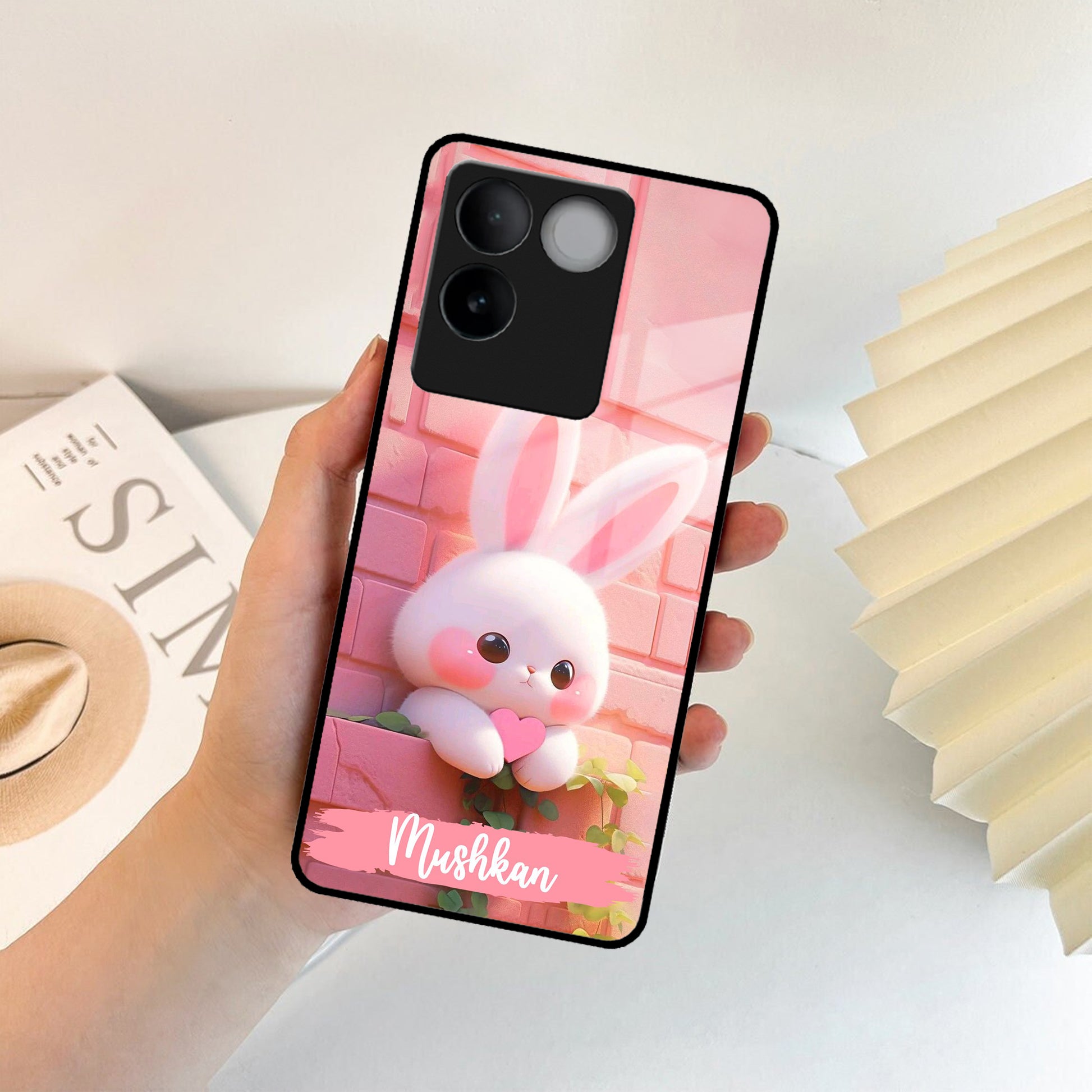 Bunny Glossy Metal Case Cover For Vivo ShopOnCliQ