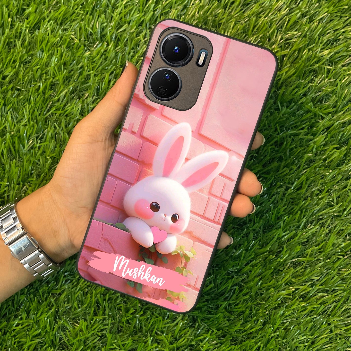 Bunny Glossy Metal Case Cover For Vivo ShopOnCliQ