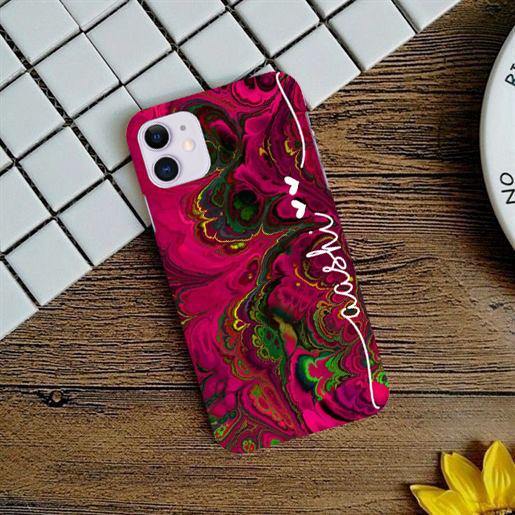 Butter Fly Wing Green & Pink Slim Case Cover ShopOnCliQ