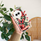 Butterfly Customize Transparent Silicon Case For Nothing - ShopOnCliQ