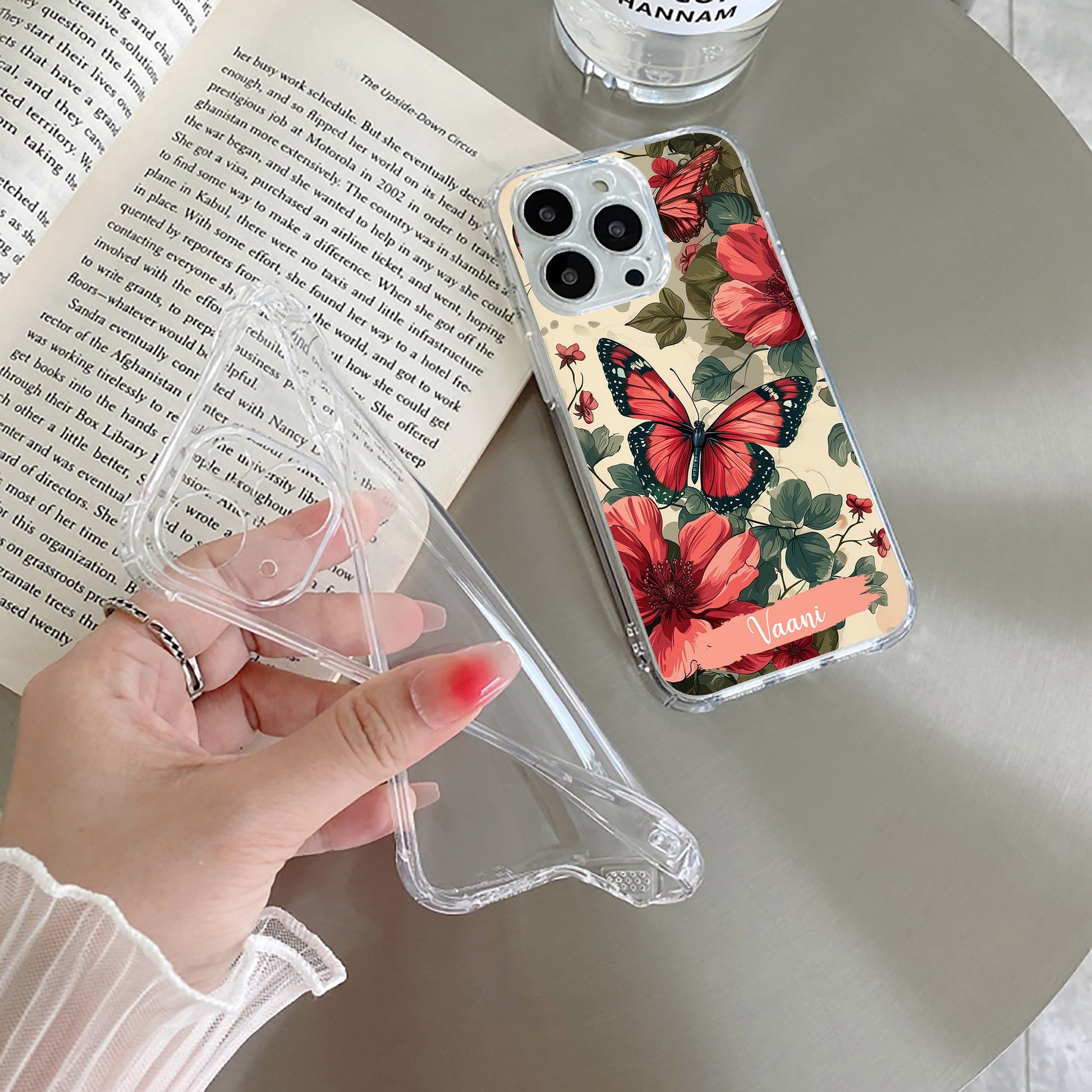 Butterfly Customize Transparent Silicon Case For Nothing ShopOnCliQ