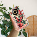 Butterfly Customize Transparent Silicon Case For Realme Narzo 60 5G