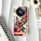 Butterfly Customize Anti Yelllow Case For Realme 14 Pro Lite 5G