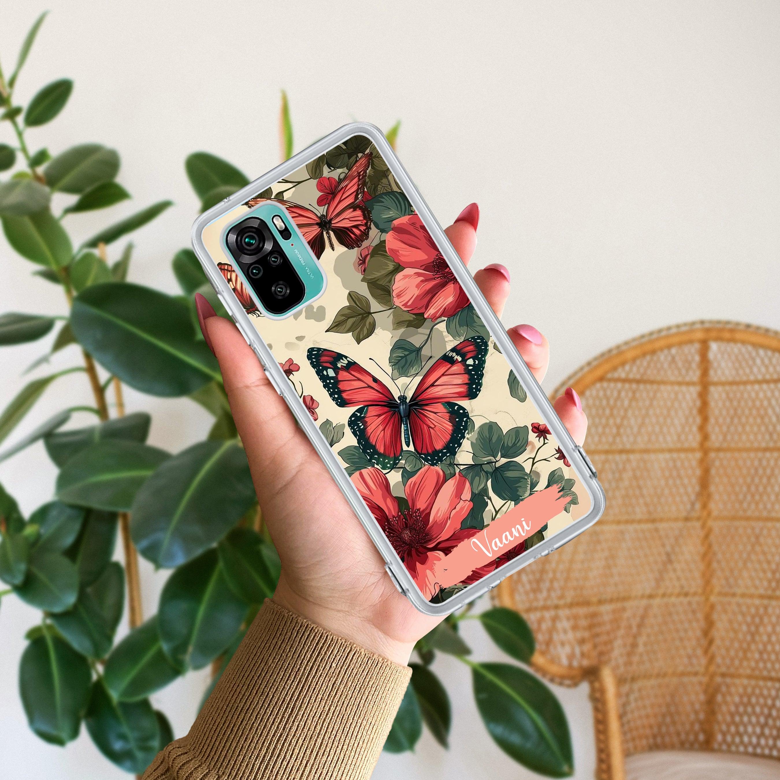 Butterfly Customize Transparent Silicon Case For Redmi/Xiaomi - ShopOnCliQ