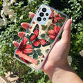 Butterfly Customize Anti Yellow Case For Samsung Galaxy M32 5G