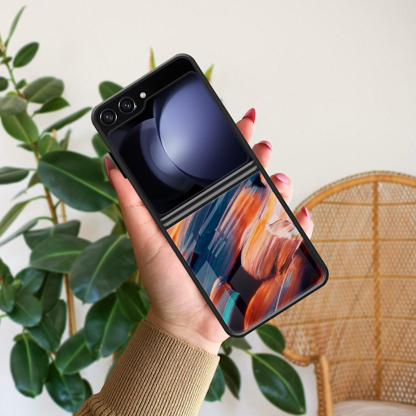 Canvas Print Glossy Metal Case Cover V2 For Samsung