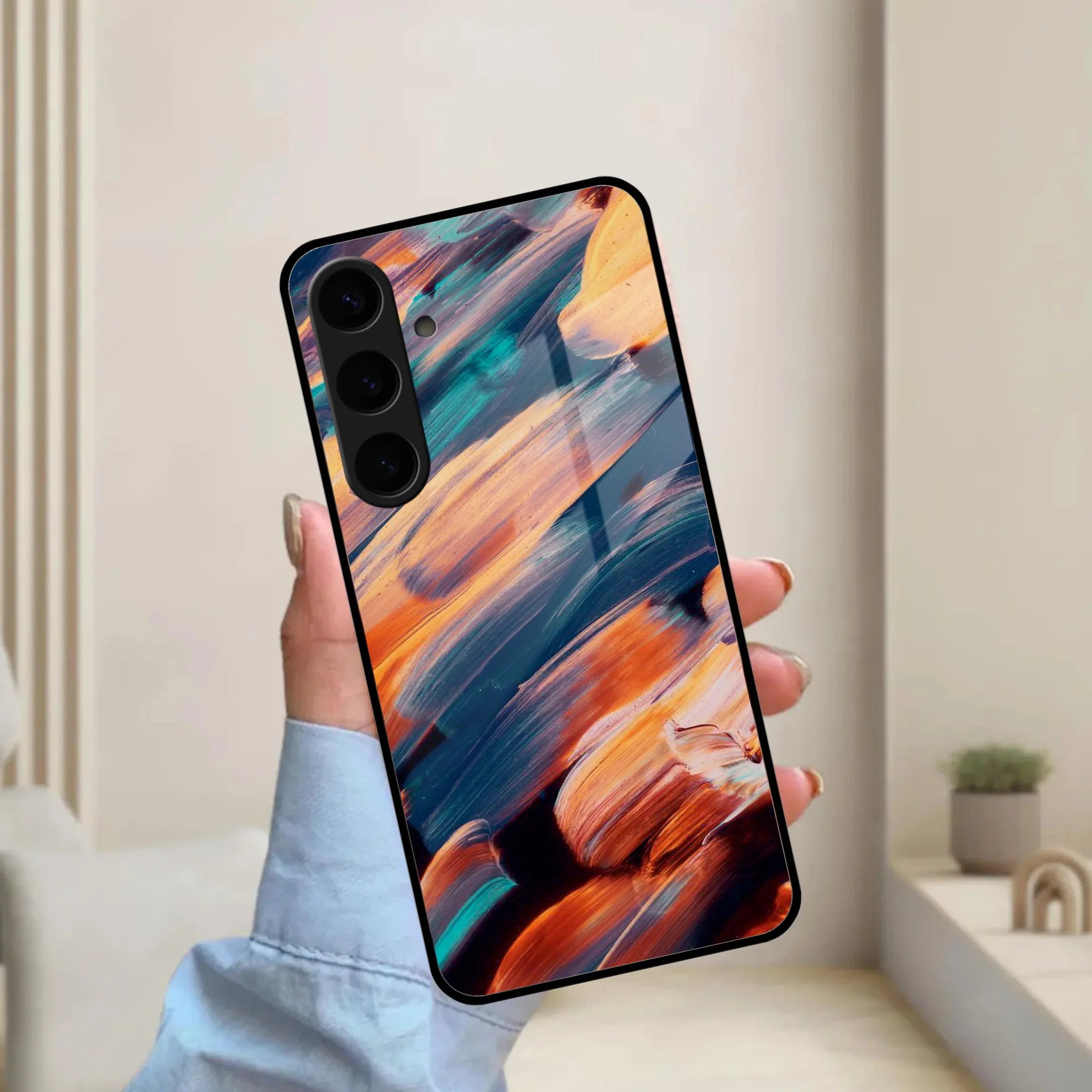 Canvas Print Glossy Metal Case Cover V2 For Samsung - ShopOnCliQ