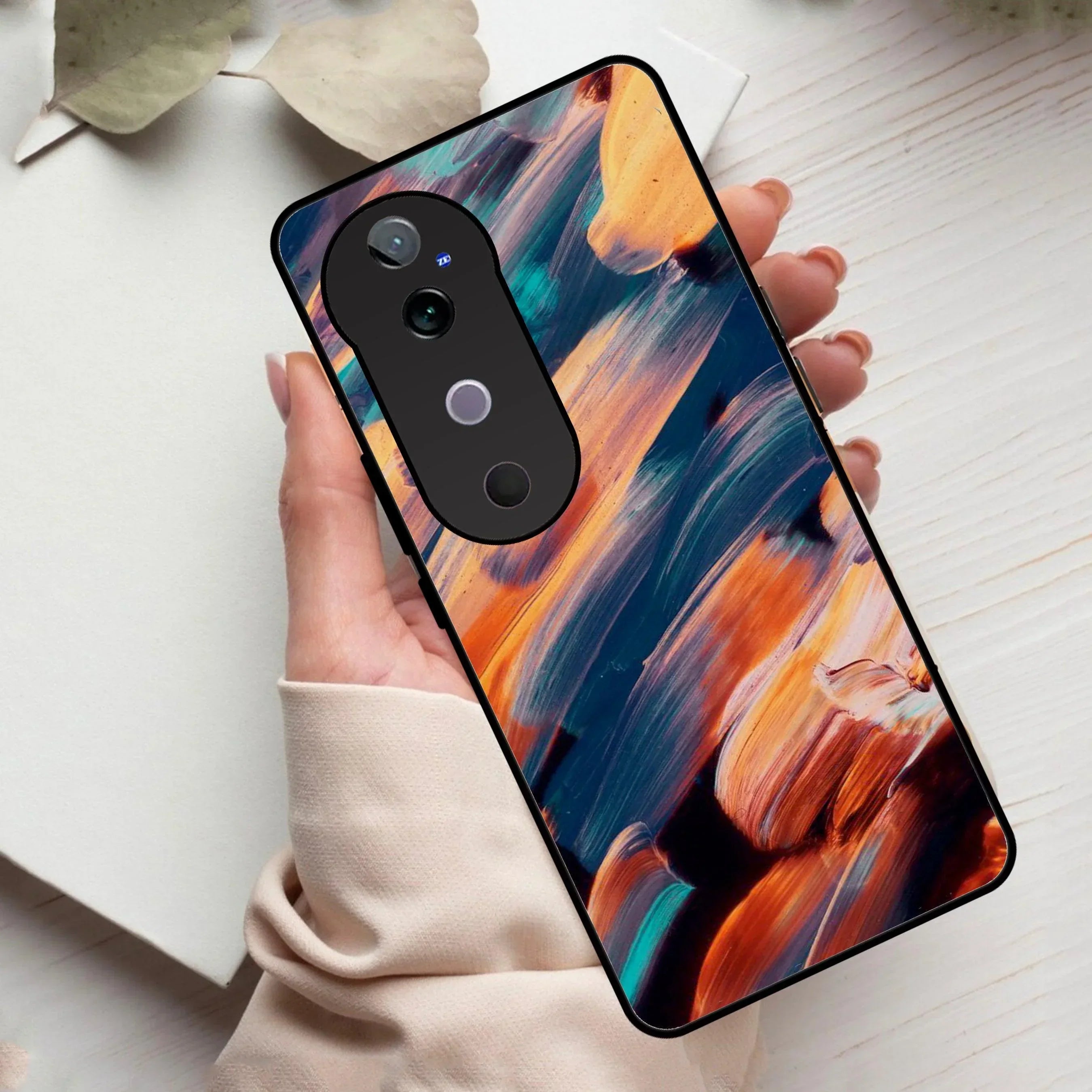 Canvas Print Glossy Metal Case Cover V2 For Vivo - ShopOnCliQ