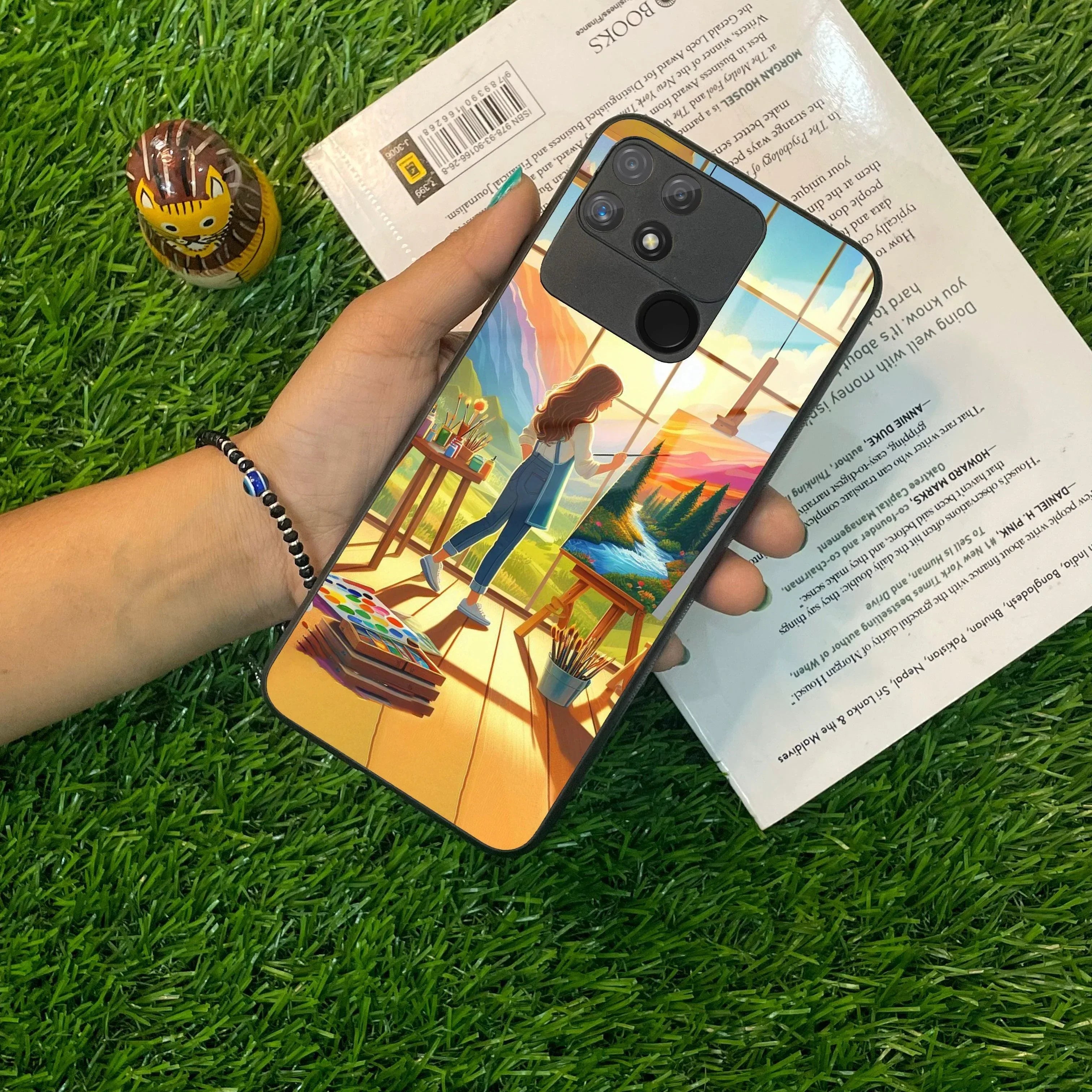 Canvas of Dreams Glass Case Cover For Realme/Narzo - ShopOnCliQ