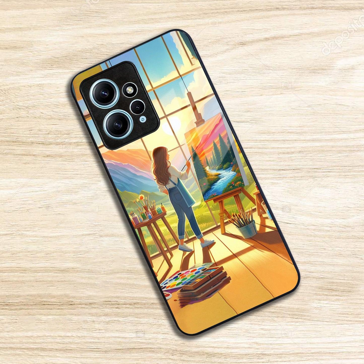 Canvas of Dreams Glass Case Cover For Redmi/Xiaomi ShopOnCliQ