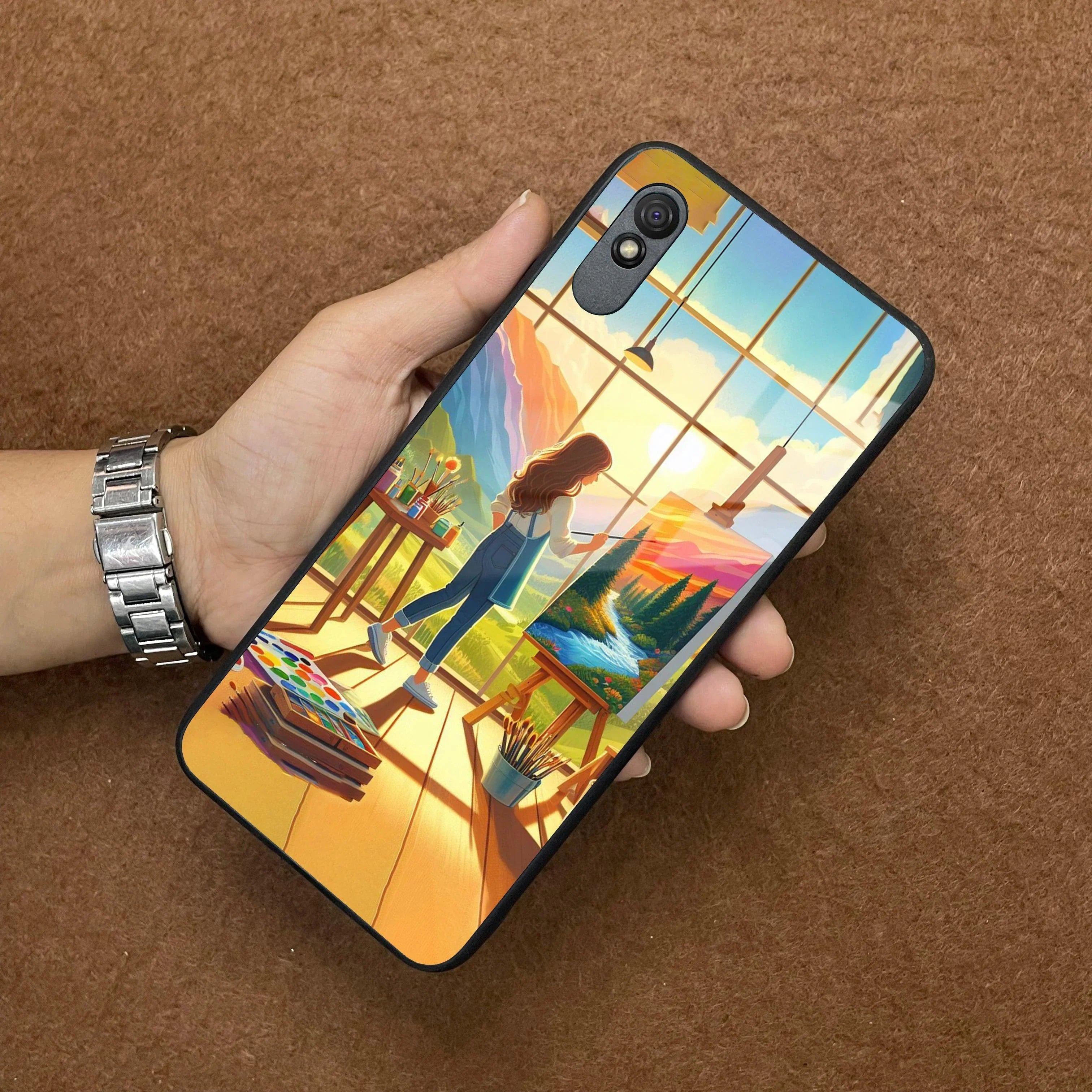 Canvas of Dreams Glass Case Cover For Redmi/Xiaomi - ShopOnCliQ