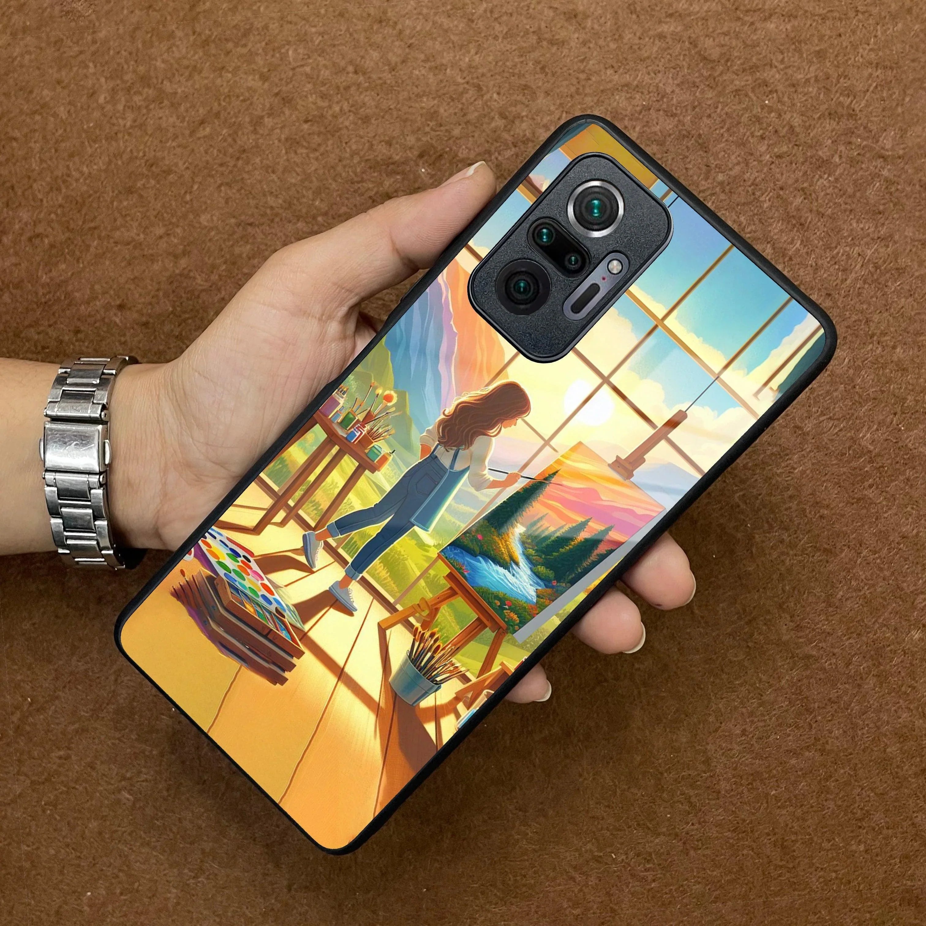 Canvas of Dreams Glass Case Cover For Redmi/Xiaomi - ShopOnCliQ