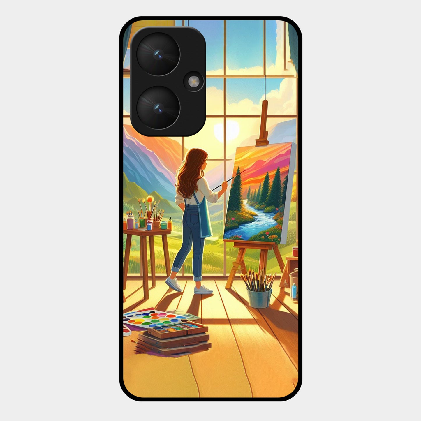 Canvas of Dreams Glass Case Cover For Redmi/Xiaomi ShopOnCliQ