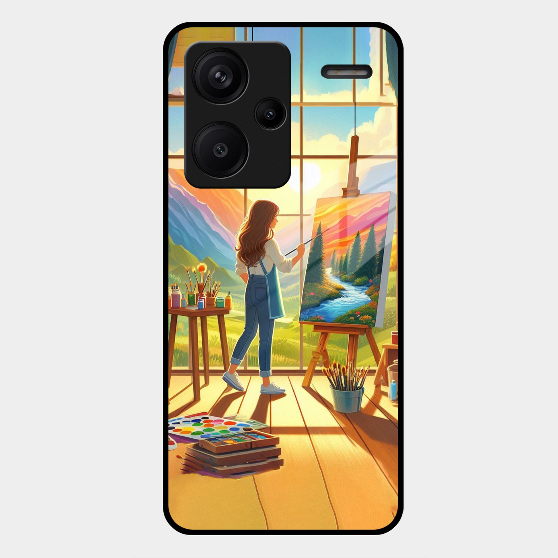 Canvas of Dreams Glass Case Cover For Redmi/Xiaomi ShopOnCliQ