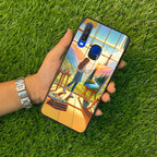 Canvas of Dreams Glass Case Cover For Vivo - ShopOnCliQ