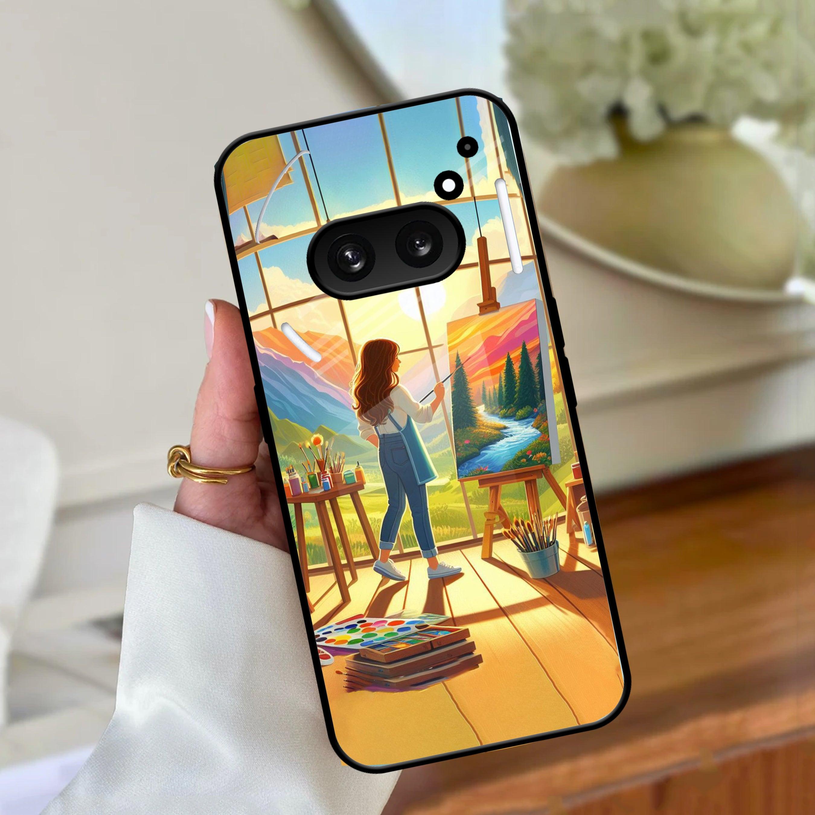 Canvas of Dreams Glossy Metal Case Cover For Nothing - ShopOnCliQ