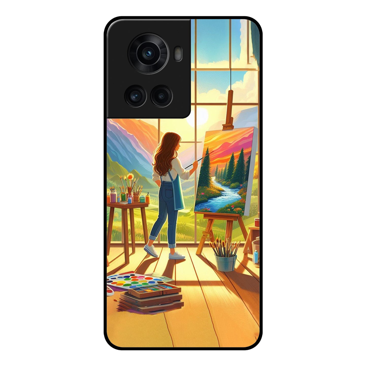 Canvas of Dreams Glossy Metal Case Cover For OnePlus ShopOnCliQ