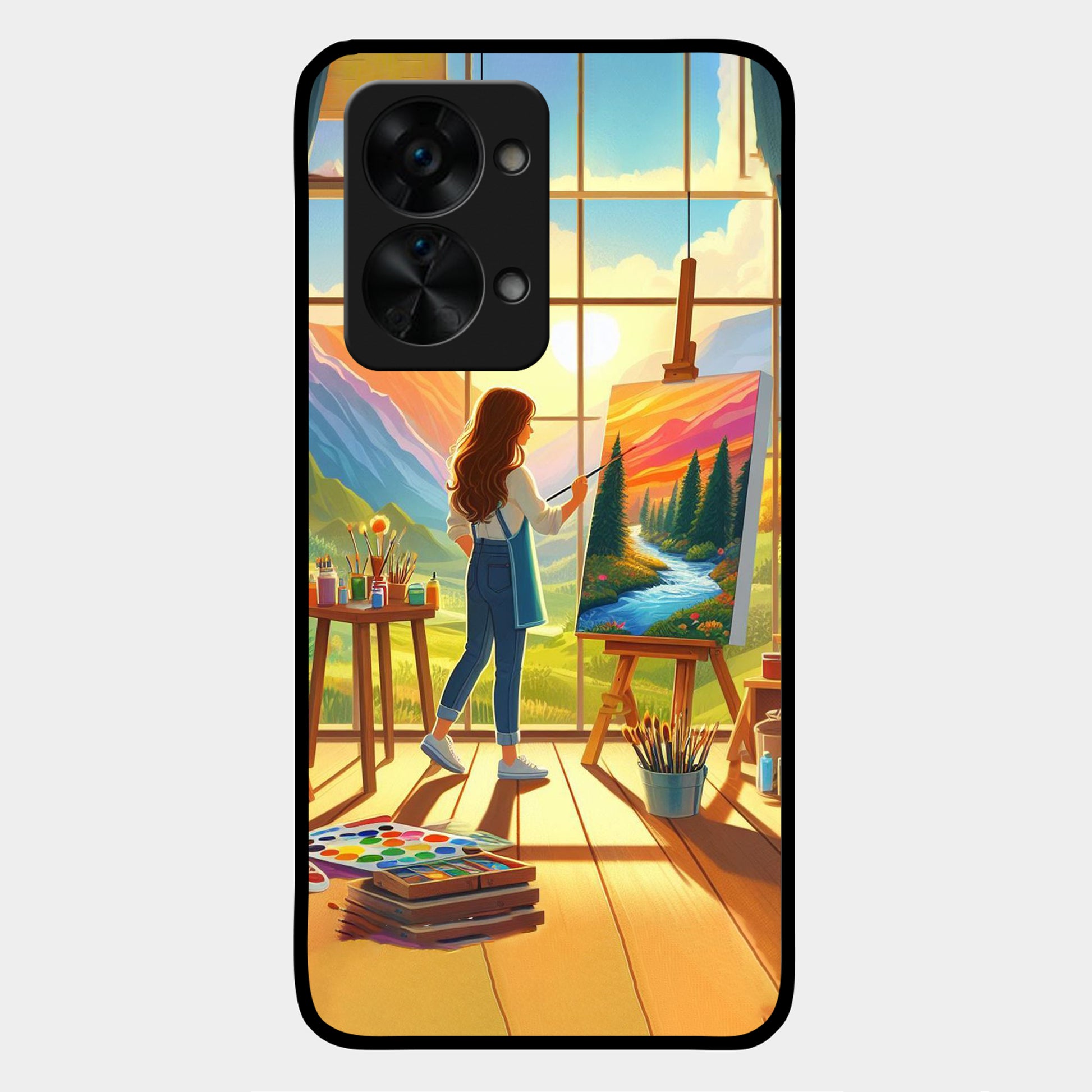 Canvas of Dreams Glossy Metal Case Cover For OnePlus ShopOnCliQ