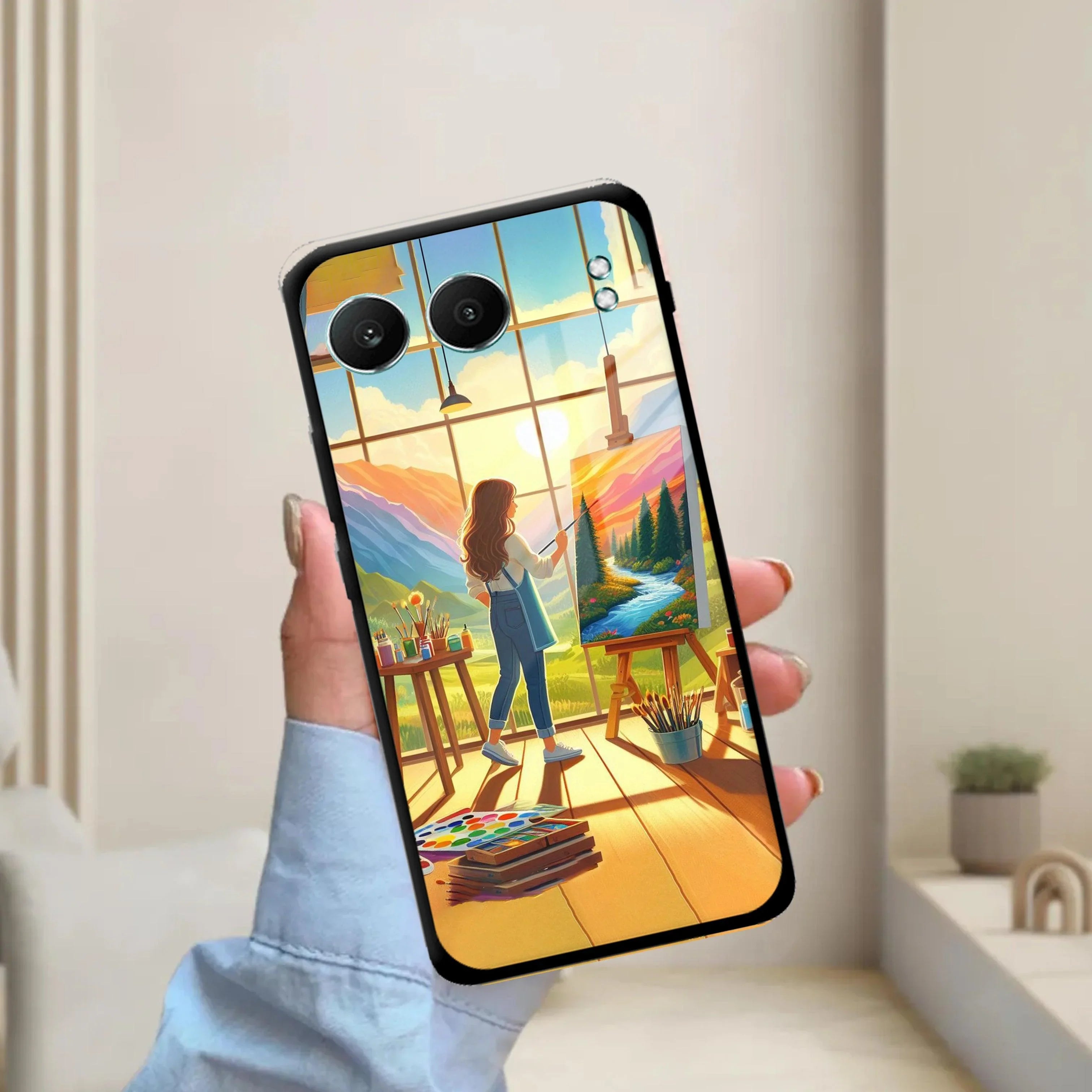 Canvas of Dreams Glossy Metal Case Cover For OnePlus - ShopOnCliQ