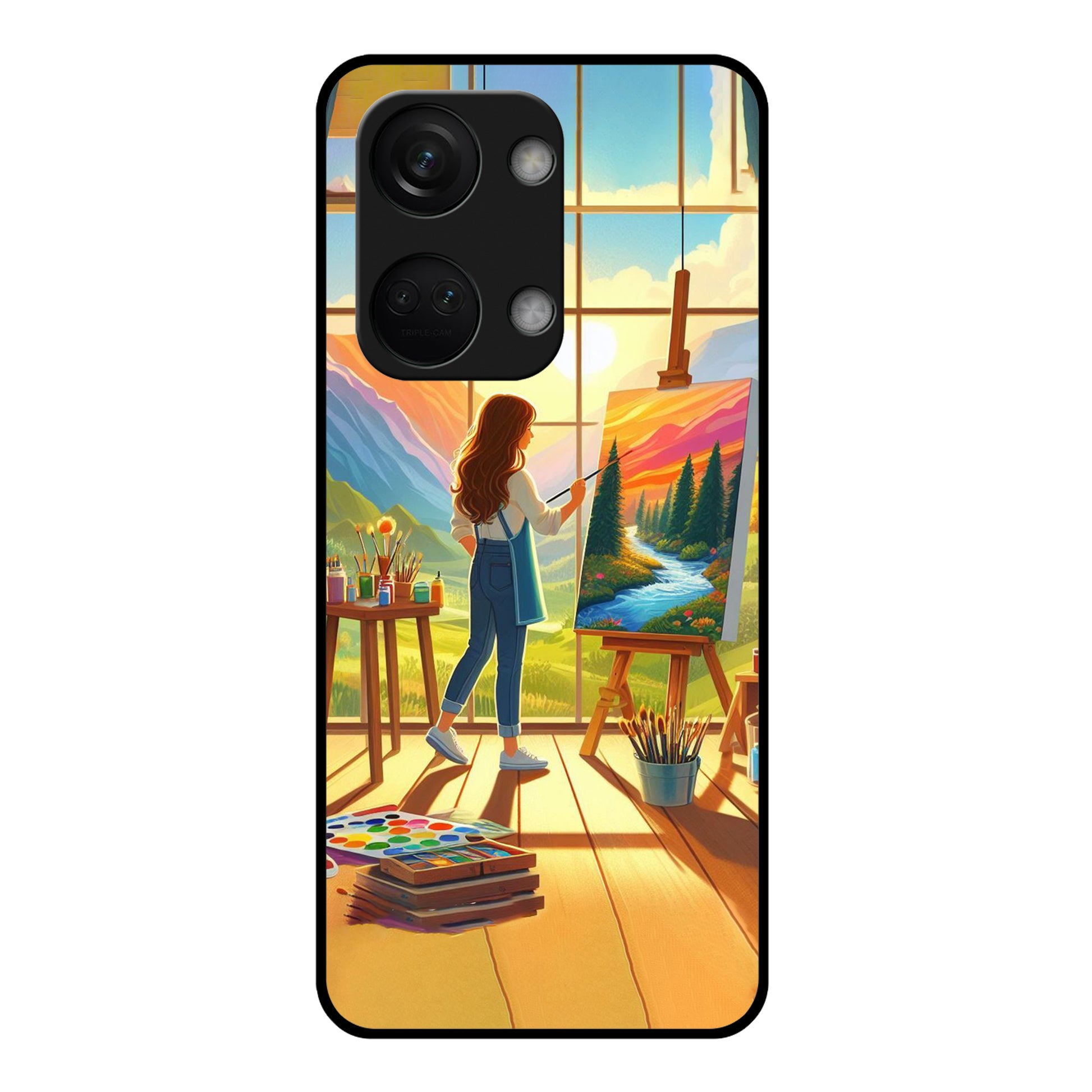 Canvas of Dreams Glossy Metal Case Cover For OnePlus ShopOnCliQ