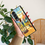 Canvas of Dreams Glossy Metal Case Cover For Samsung - ShopOnCliQ