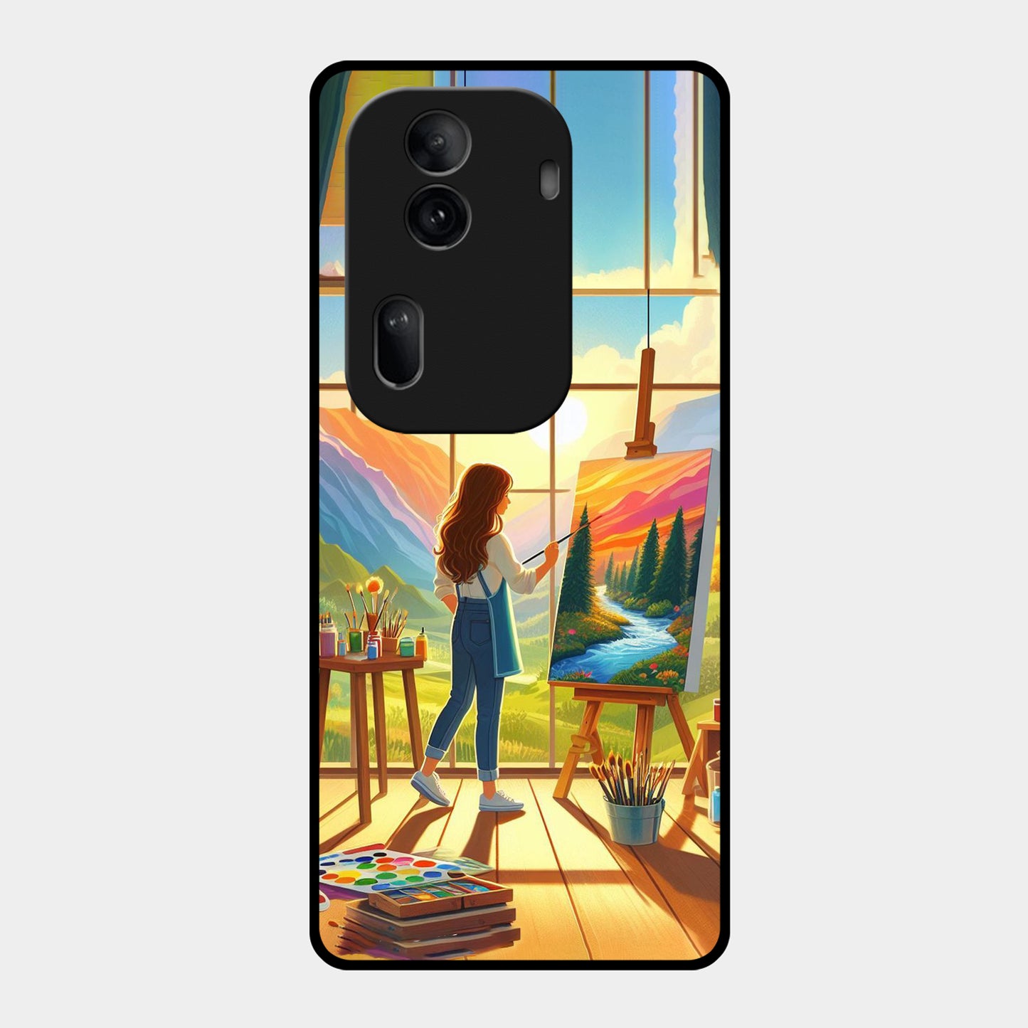 Canvas of Dreams Metal Case Cover For Oppo ShopOnCliQ