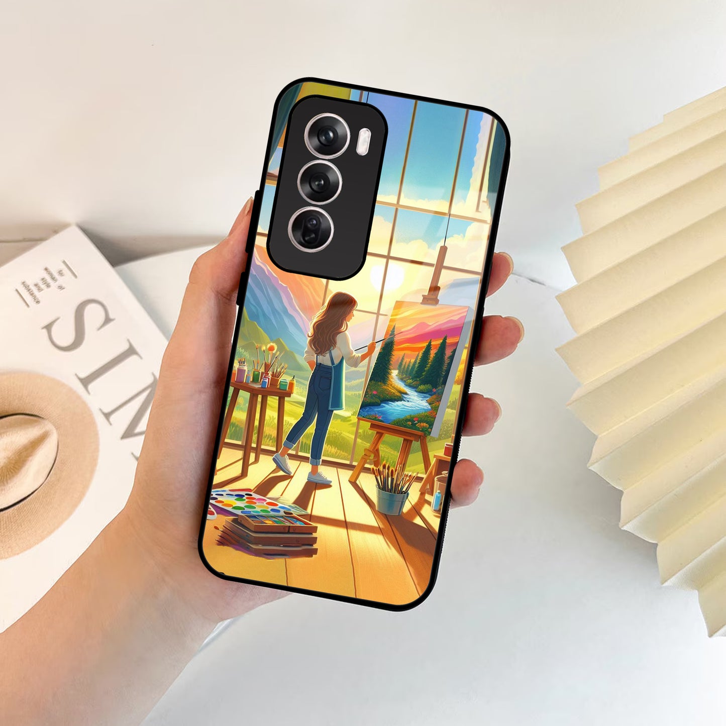 Canvas of Dreams Metal Case Cover For Oppo ShopOnCliQ