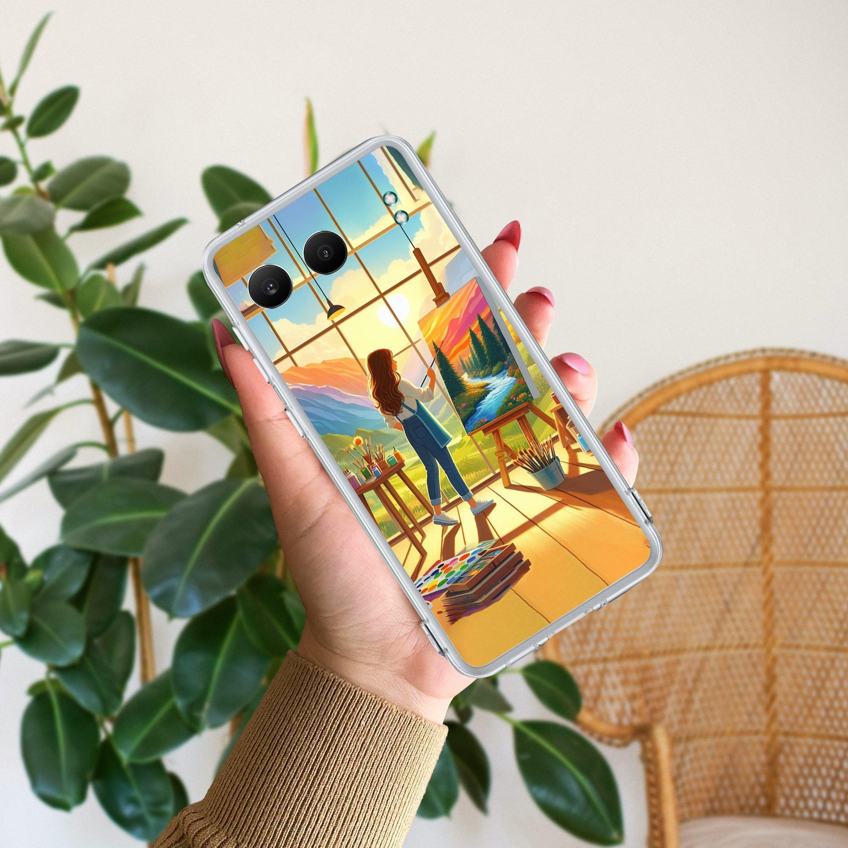 Canvas of Dreams Transparent Silicon Case For OnePlus