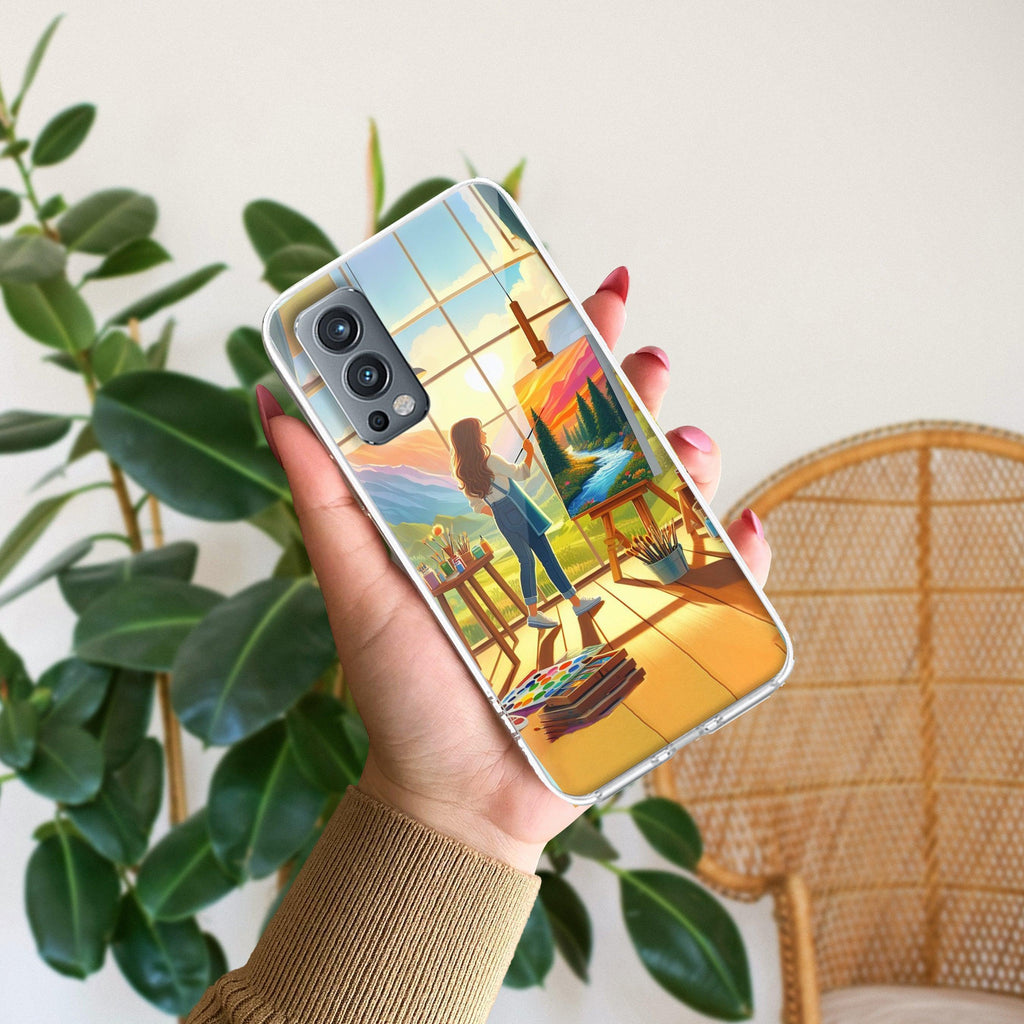 Canvas of Dreams Anti Yellow Case For OnePlus Nord 2 5G