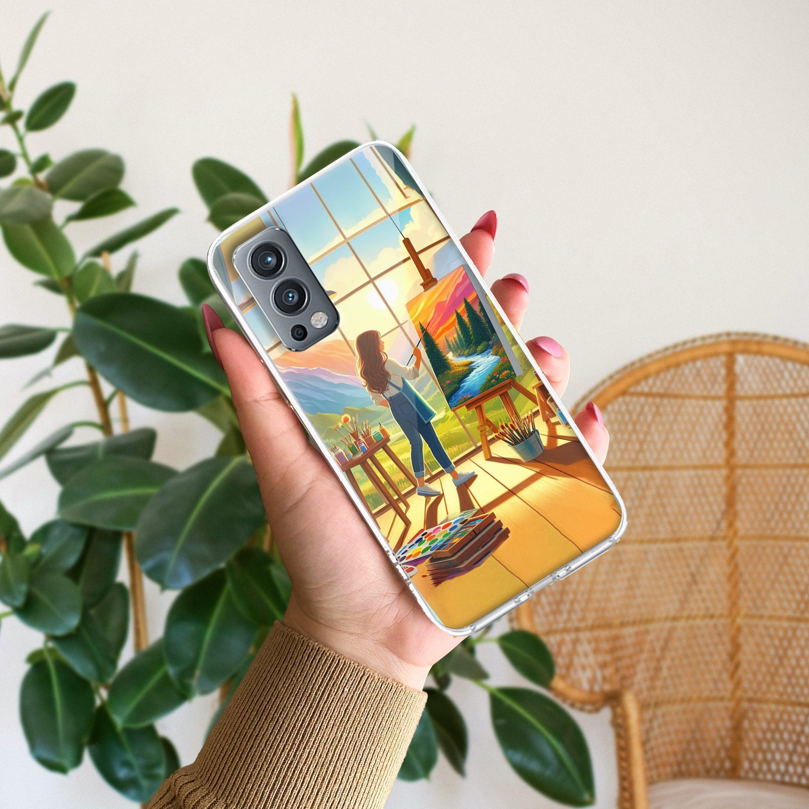 Canvas of Dreams Transparent Silicon Case For OnePlus