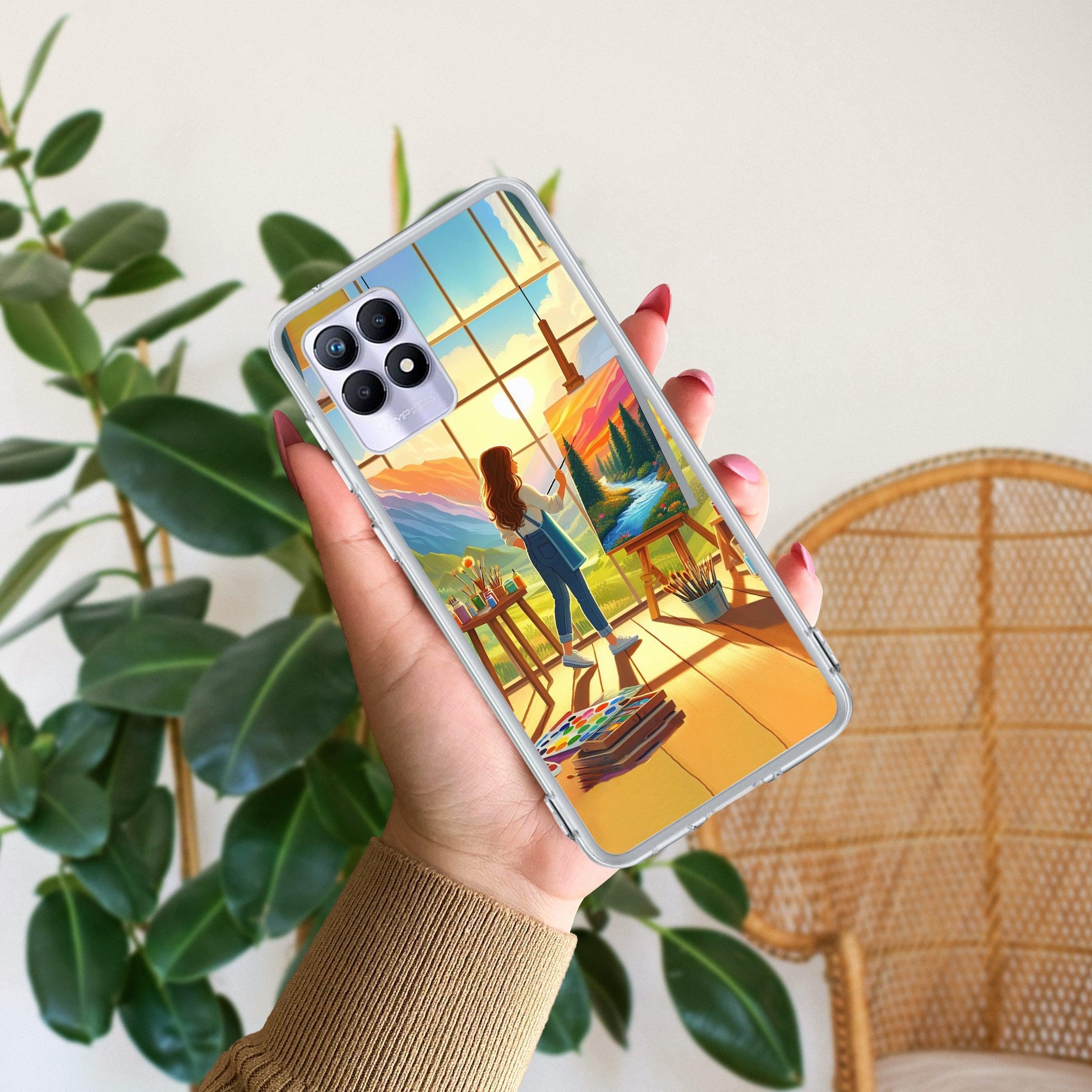 Canvas of Dreams Anti Yelllow Case For Realme 8i / Realme Narzo 50
