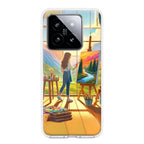 Canvas of Dreams Transparent Silicon Case For Xiaomi 14 5G