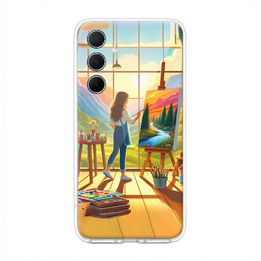 Canvas of Dreams Transparent Silicon Case For Samsung ShopOnCliQ