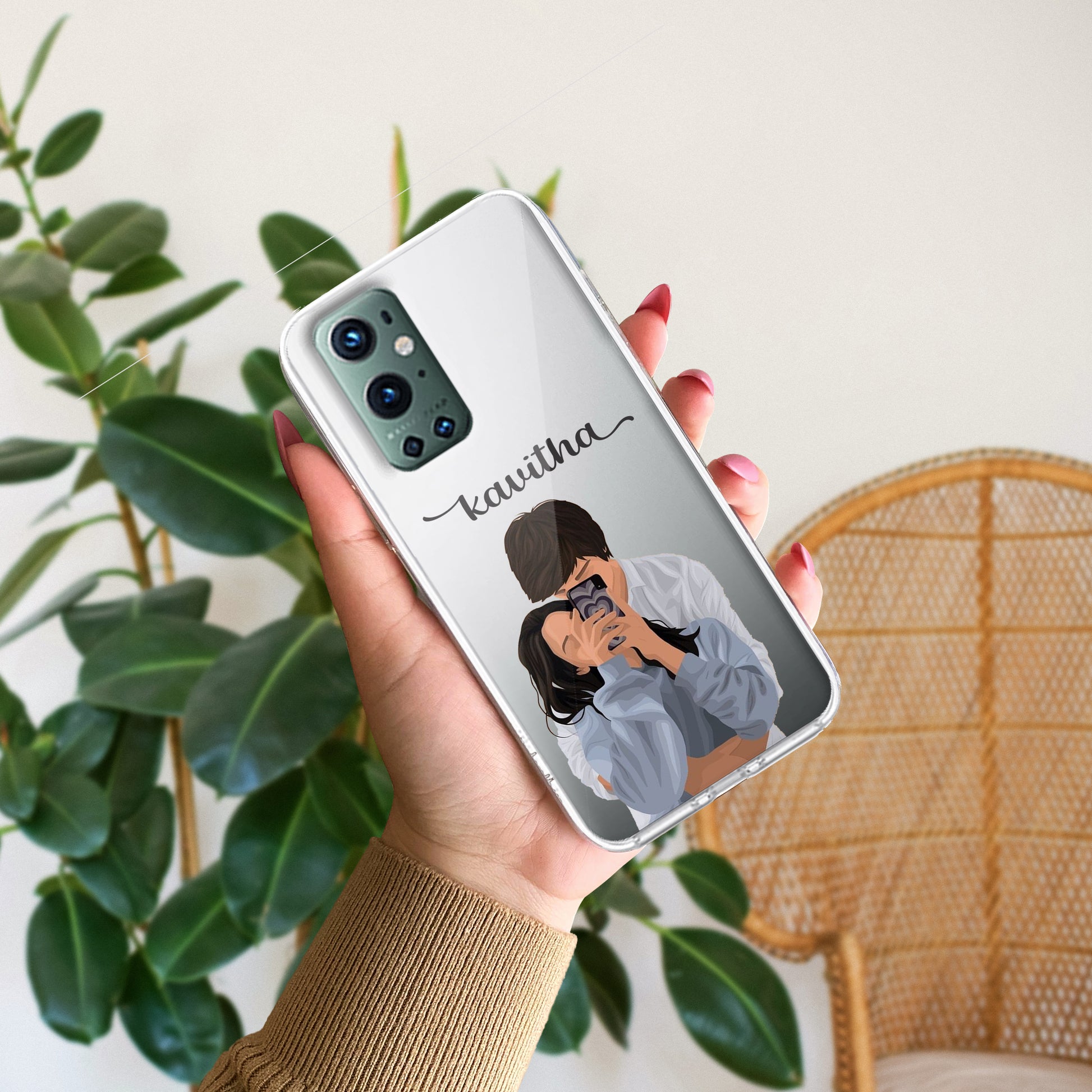 Captured Love Customize Transparent Silicon Case For OnePlus ShopOnCliQ