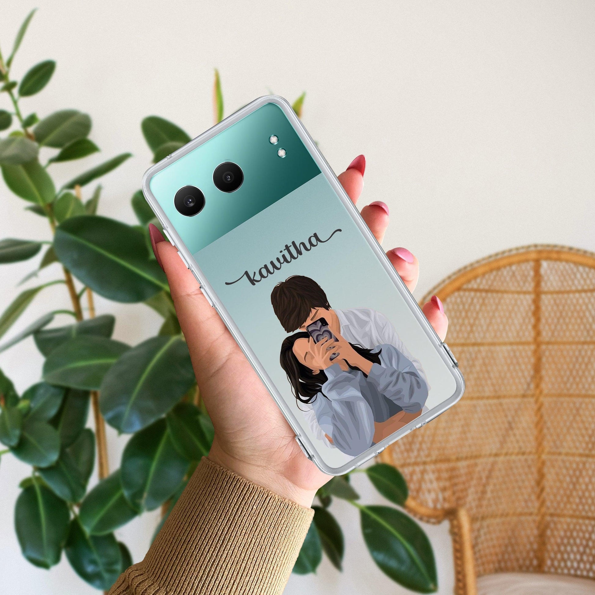 Captured Love Customize Transparent Silicon Case For OnePlus - ShopOnCliQ