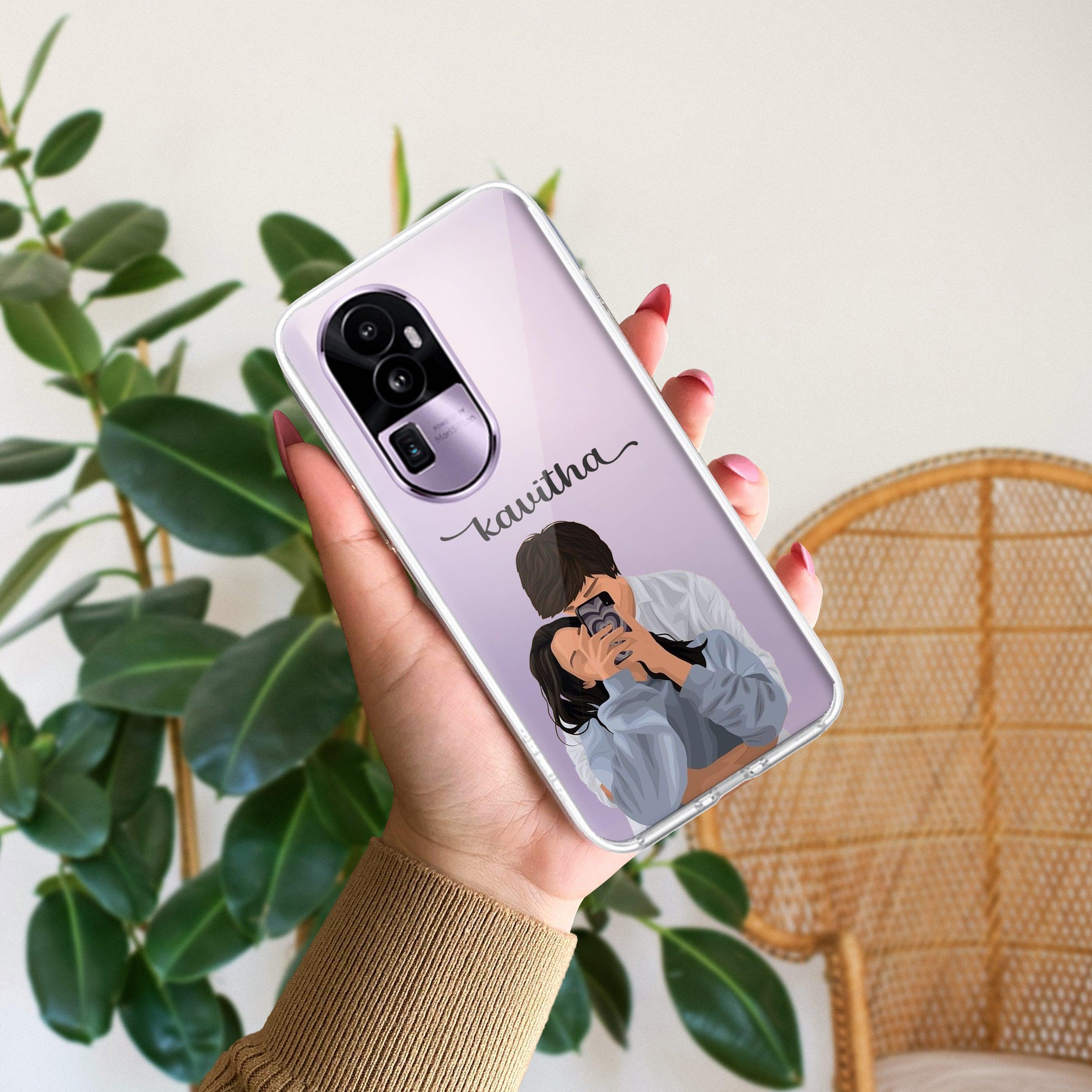 Captured Love Customize Transparent Silicon Case For Oppo - ShopOnCliQ