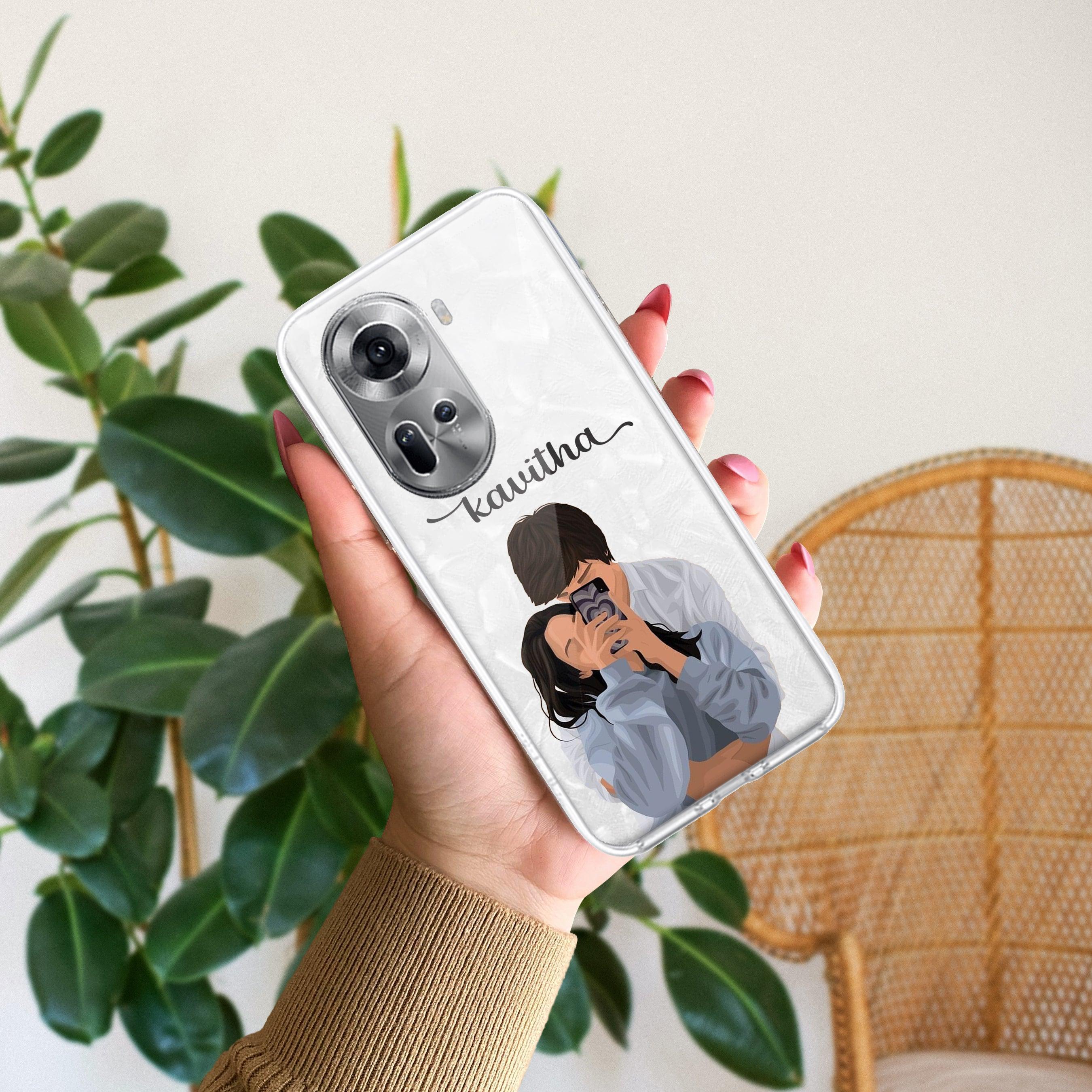 Captured Love Customize Transparent Silicon Case For Oppo - ShopOnCliQ