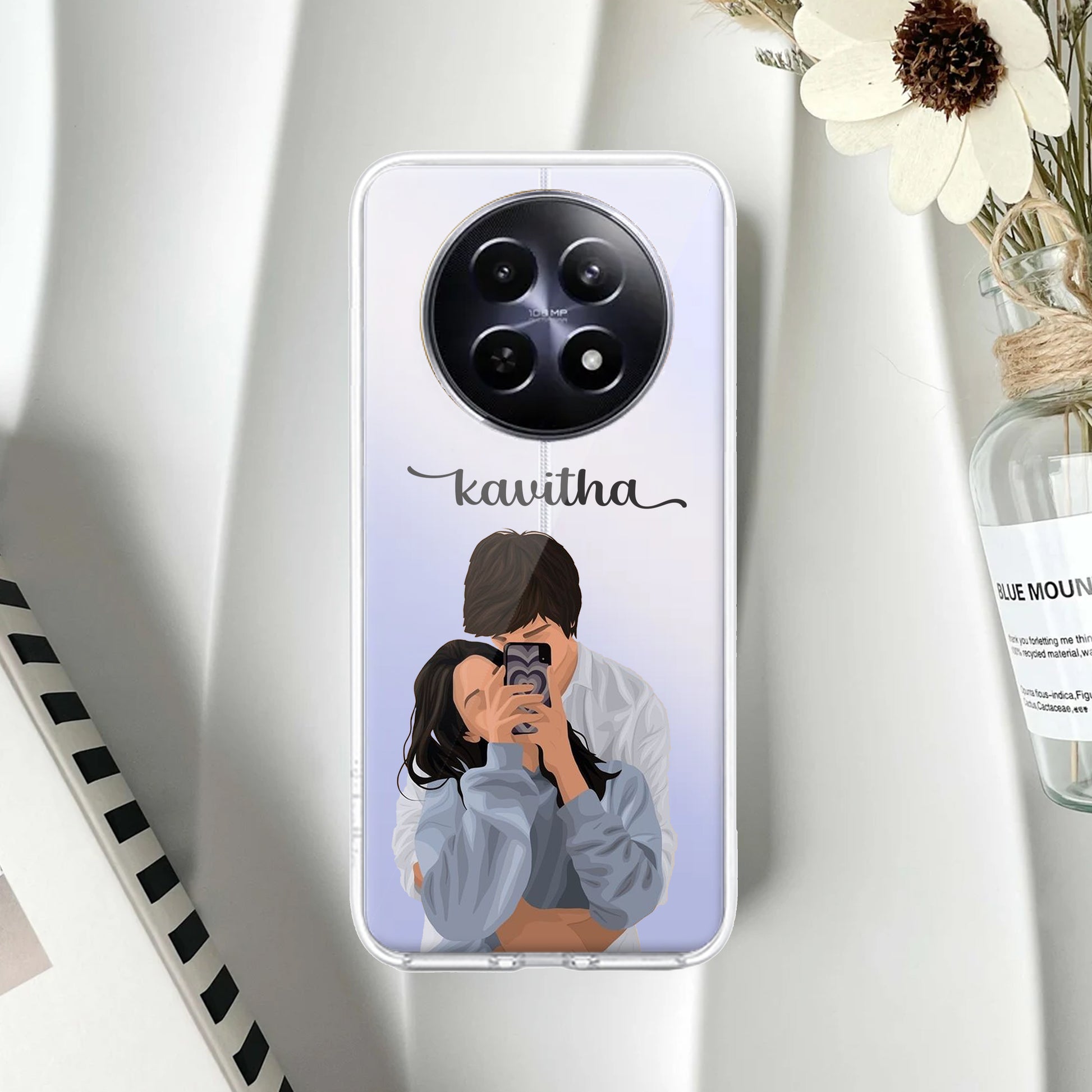 Captured Love Customize Transparent Silicon Case For Realme/Narzo ShopOnCliQ