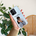 Captured Love Customize Transparent Silicon Case For Redmi 13C 4G