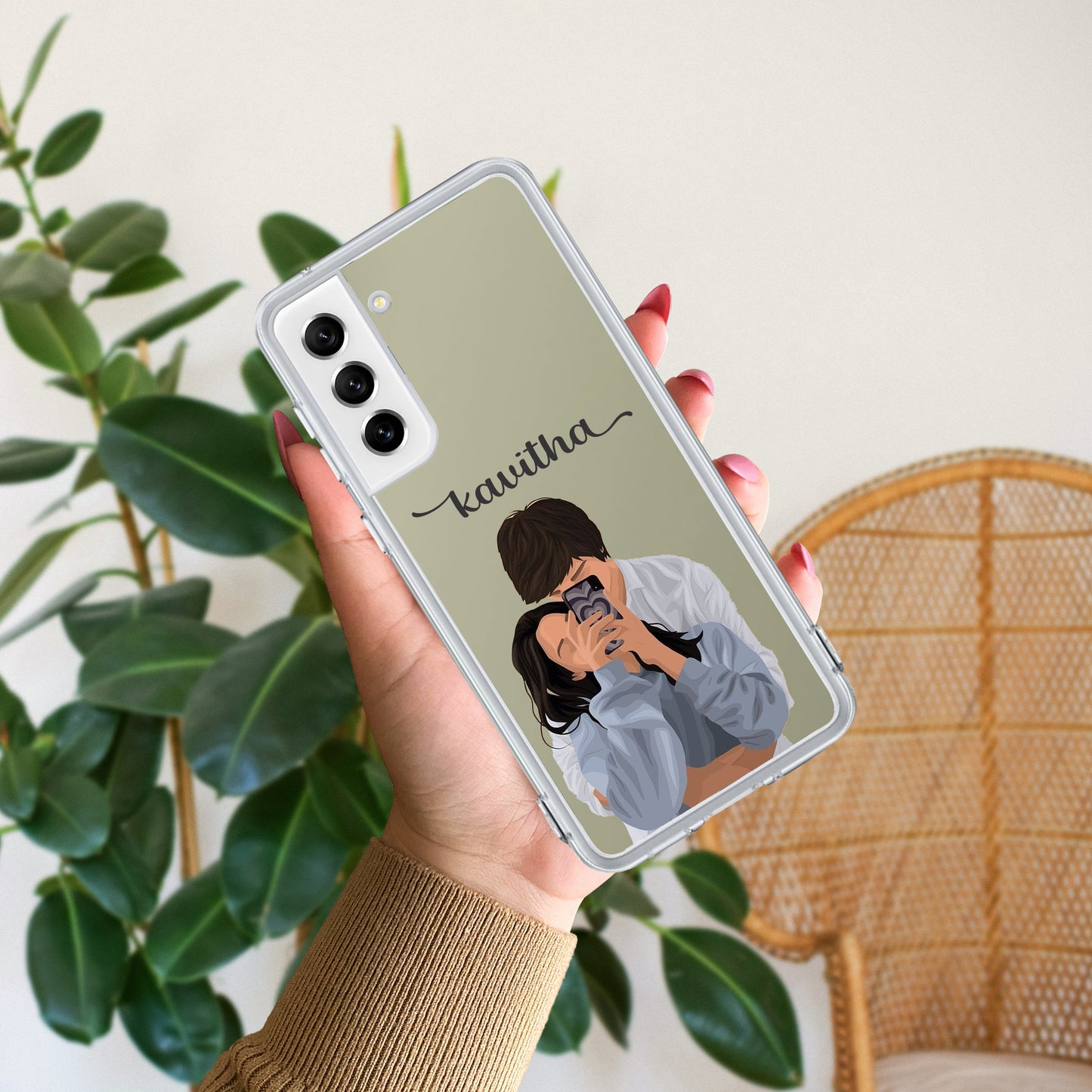 Captured Love Customize Transparent Silicon Case For Samsung ShopOnCliQ