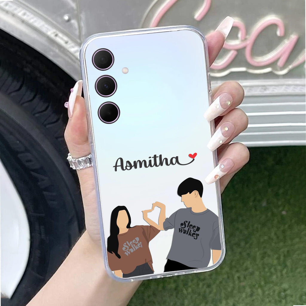 Captured Love Customize Anti Yellow Case For Samsung Galaxy M35 5G