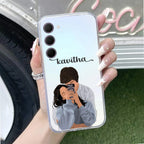 Captured Love Customize Anti Yellow Case For Samsung Galaxy S23 5G